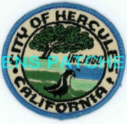CALIFORNIA,HERCULES CITY PATCH 1